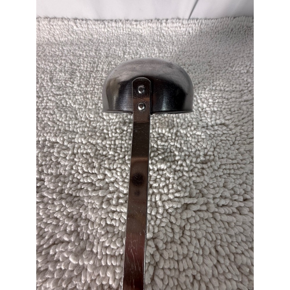 Vintage Ekco Forge Stainless Steel Ladle with Pour Spout USA Made Silver Grey - Picture 4 of 9